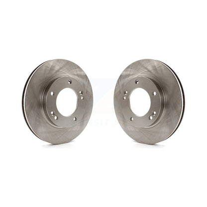 Disc Brake Rotors Front Pair For 2003-2006 Kia Sorento