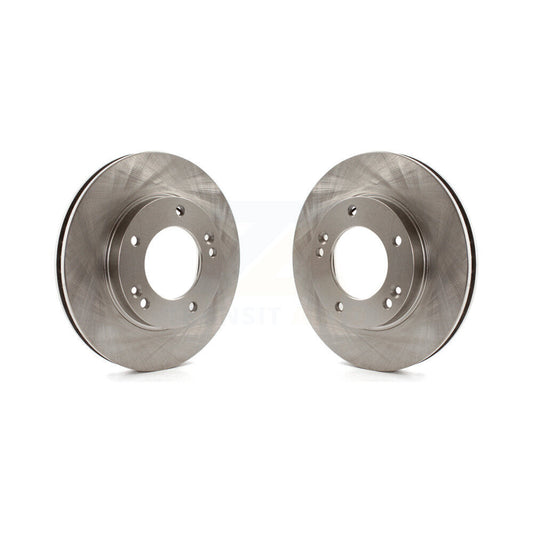 Disc Brake Rotors Front Pair For 2003-2006 Kia Sorento