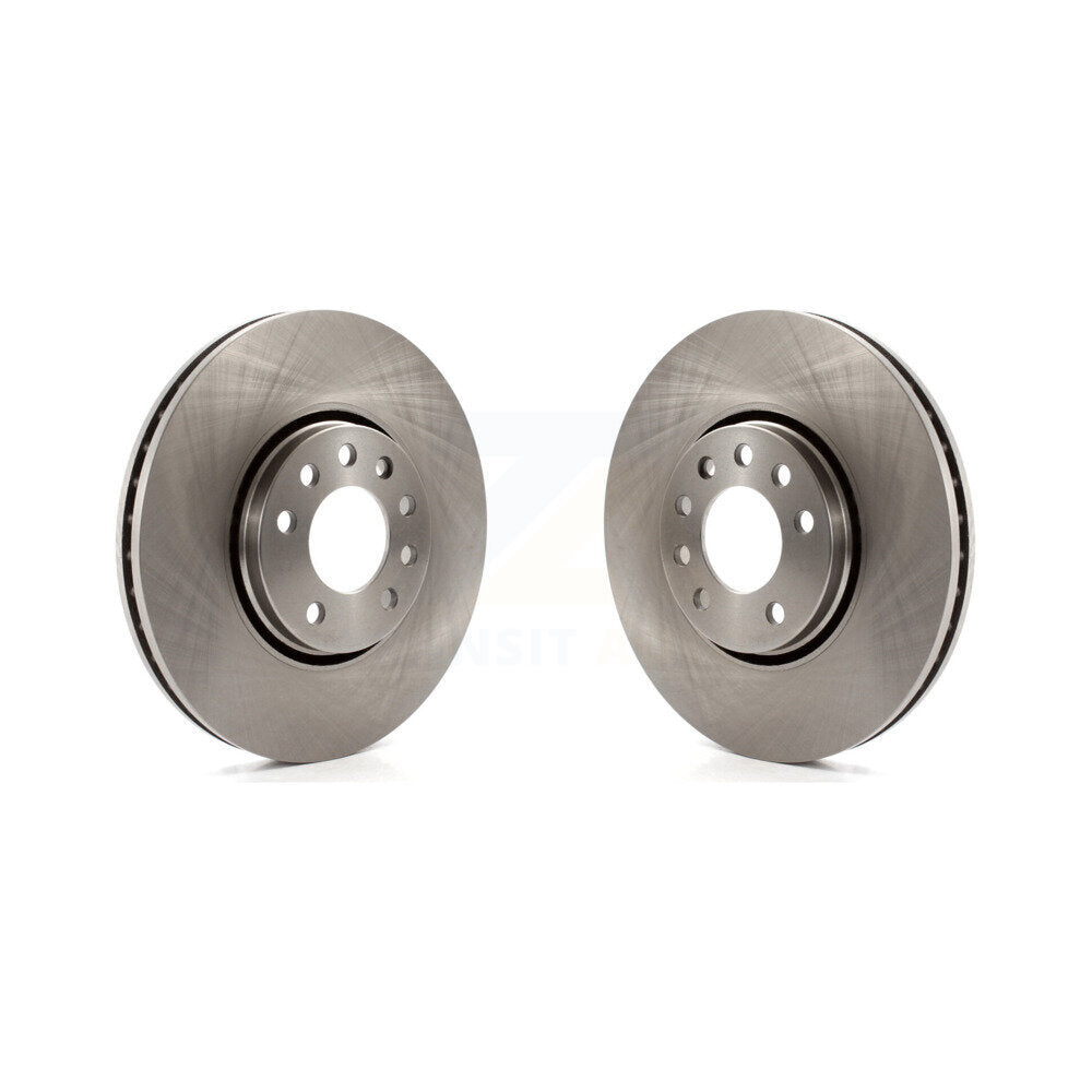 Disc Brake Rotors Front Pair For Saab 9-3 9-3X With 302mm Diameter Rotor