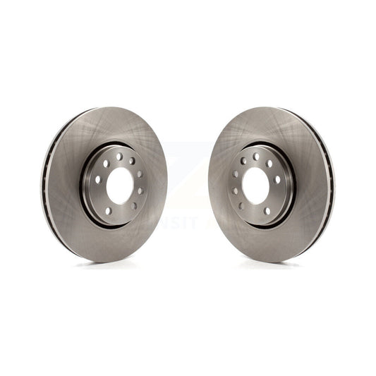 Disc Brake Rotors Front Pair For Saab 9-3 9-3X With 302mm Diameter Rotor