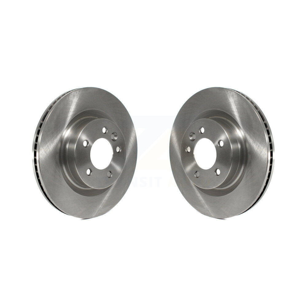 Disc Brake Rotors Front Pair For Land Rover LR3 Range Sport