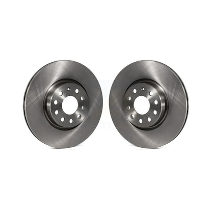 Brake Rotors Front Pair For Volkswagen Jetta Tiguan Audi Taos Passat Golf GTI A3