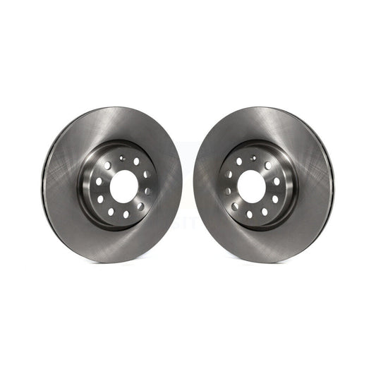 Brake Rotors Front Pair For Volkswagen Jetta Tiguan Audi Taos Passat Golf GTI A3