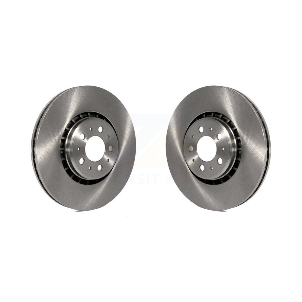 Brake Rotors Front Pair For 2003-2014 Volvo XC90 With 336mm Diameter Rotor