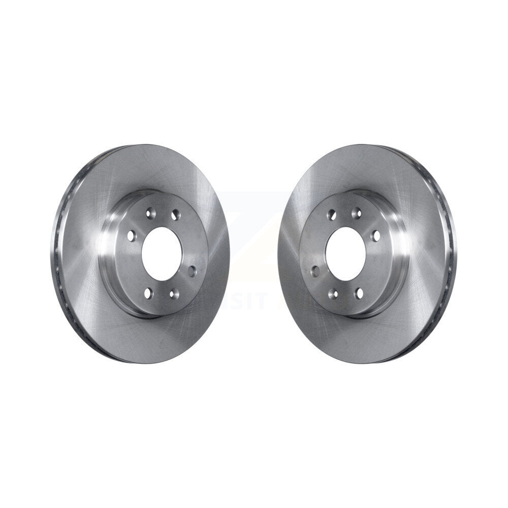 Disc Brake Rotors Front Pair For Hyundai Accent Kia Rio Rio5