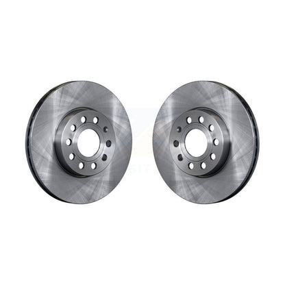 Brake Rotors Front Pair For Volkswagen Jetta Golf Taos SportWagen Beetle Audi A3