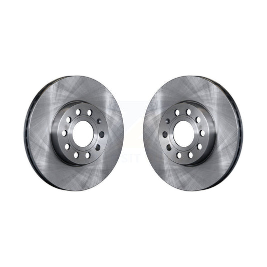 Brake Rotors Front Pair For Volkswagen Jetta Golf Taos SportWagen Beetle Audi A3