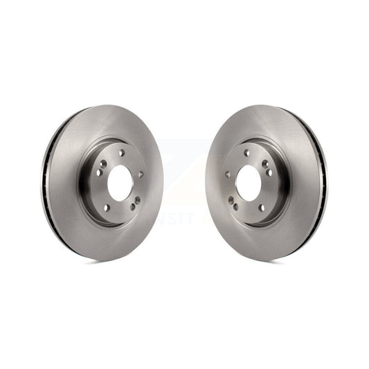 Brake Rotor Front Pair For Hyundai Kia Sonata Tucson Forte Optima Sportage Rondo
