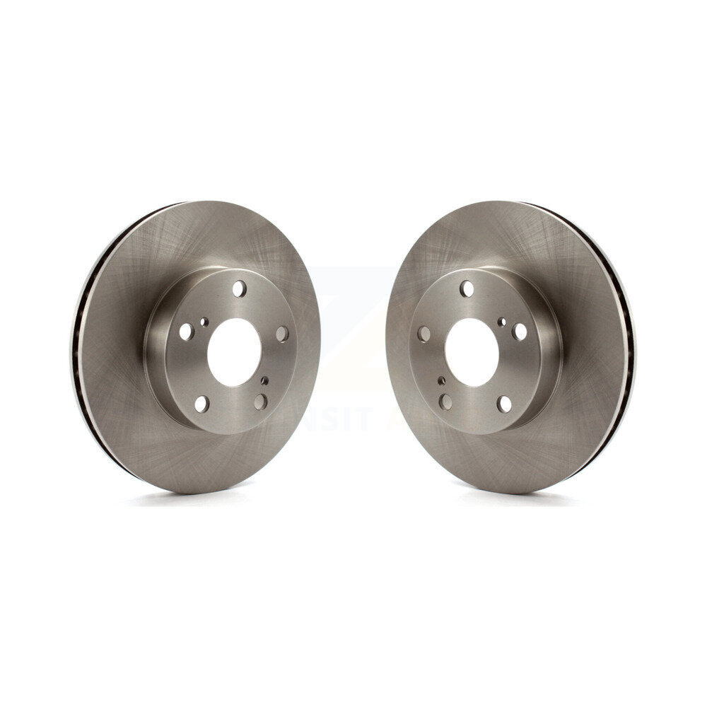 Disc Brake Rotors Front Pair For 2005-2015 Toyota Tacoma With 5 Lug Wheels