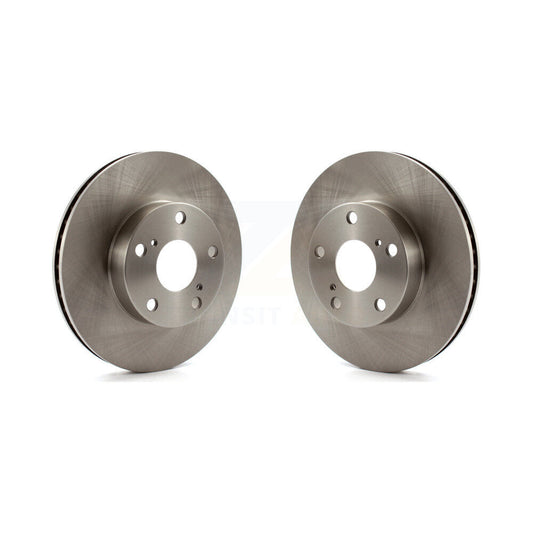 Disc Brake Rotors Front Pair For 2005-2015 Toyota Tacoma With 5 Lug Wheels