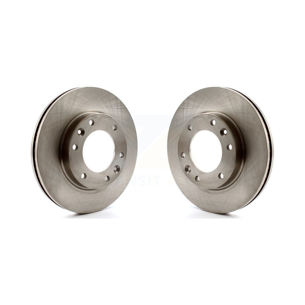 Disc Brake Rotors Front Pair For Kia Sedona Hyundai Entourage