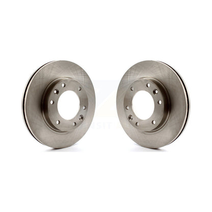 Disc Brake Rotors Front Pair For Kia Sedona Hyundai Entourage