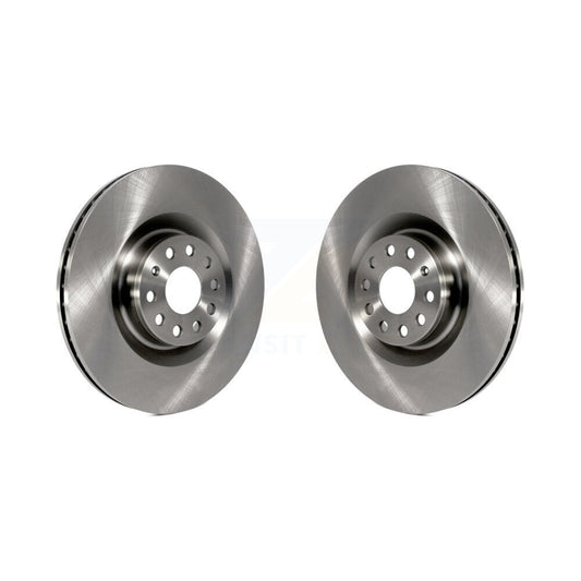 Brake Rotors Front Pair For Volkswagen Golf Passat CC GTI R Audi A3 Quattro R32