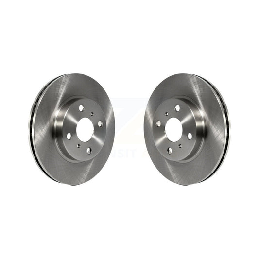Disc Brake Rotors Front Pair For Toyota Yaris Prius C Scion iQ
