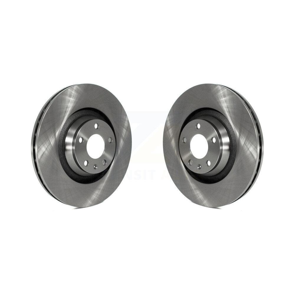 Disc Brake Rotors Front Pair For Audi A6 Quattro With 347mm Diameter Rotor