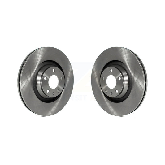 Disc Brake Rotors Front Pair For Audi A6 Quattro With 347mm Diameter Rotor