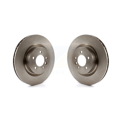 Disc Brake Rotors Front Pair For Land Rover Range Sport LR4 Discovery