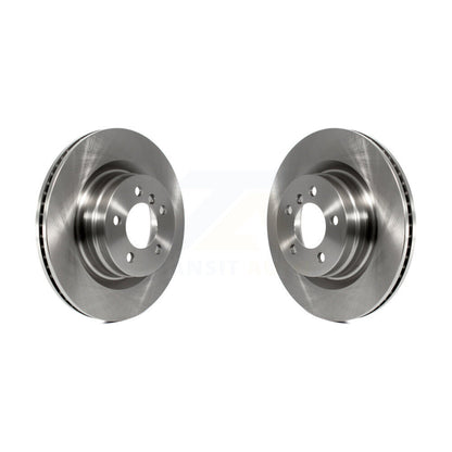 Disc Brake Rotors Front Pair For 2006-2009 Land Rover Range Naturally Aspirated