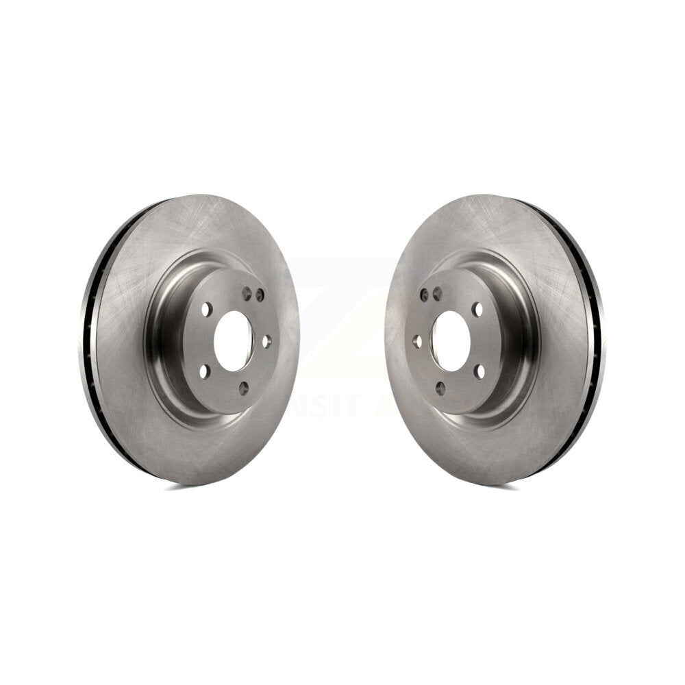 Brake Rotors Front Pair For Mercedes-Benz GLK350 GLK250 E350 SL550 SL500 CLS550