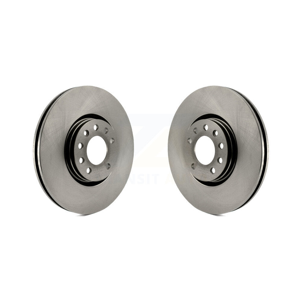 Disc Brake Rotors Front Pair For Saab 9-3 9-3X With 314mm Diameter Rotor