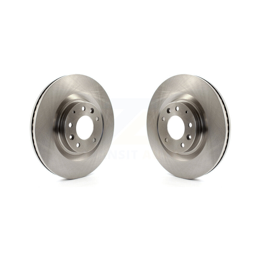 Disc Brake Rotors Front Pair For 2007-2015 Mazda CX-9