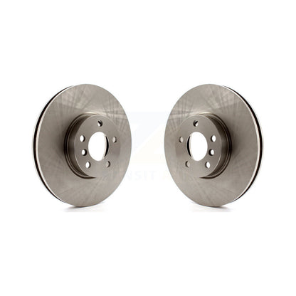 Disc Brake Rotors Front Pair For BMW X5 X6