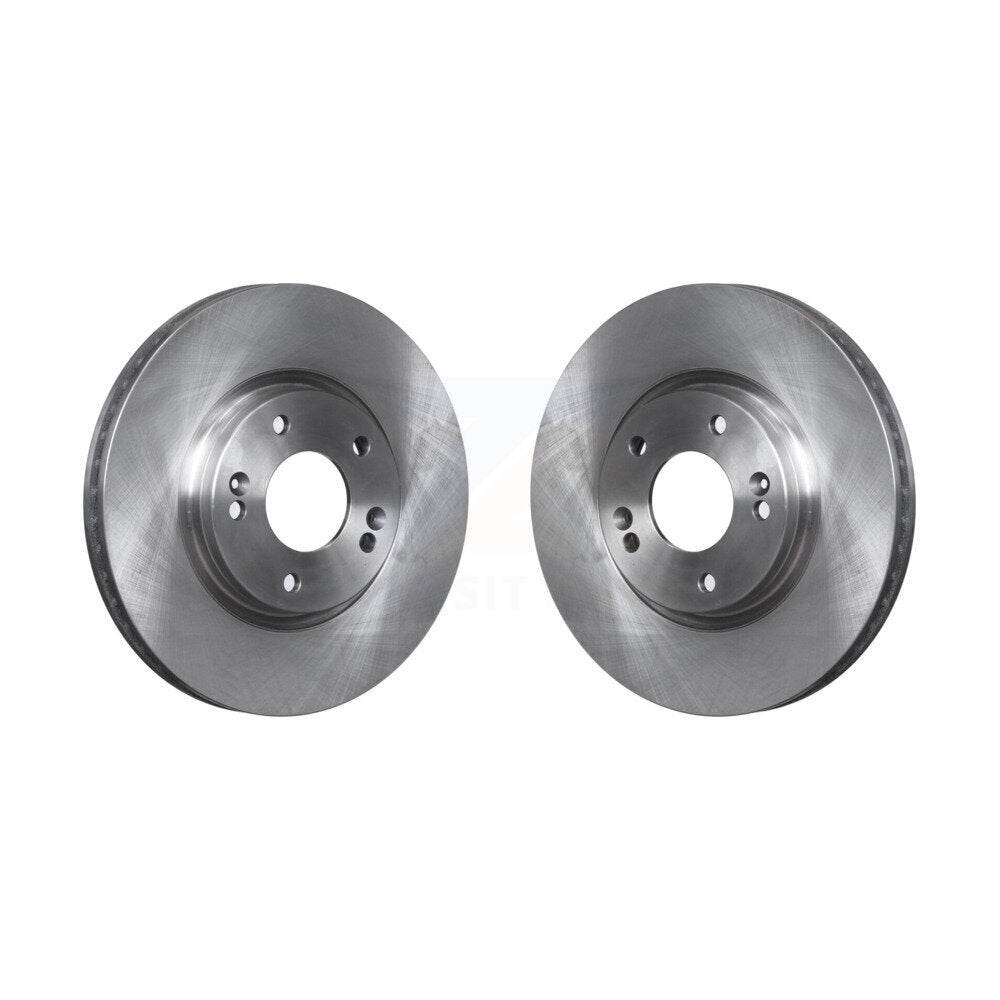 Disc Brake Rotors Front Pair For 2007-2009 Hyundai Santa Fe