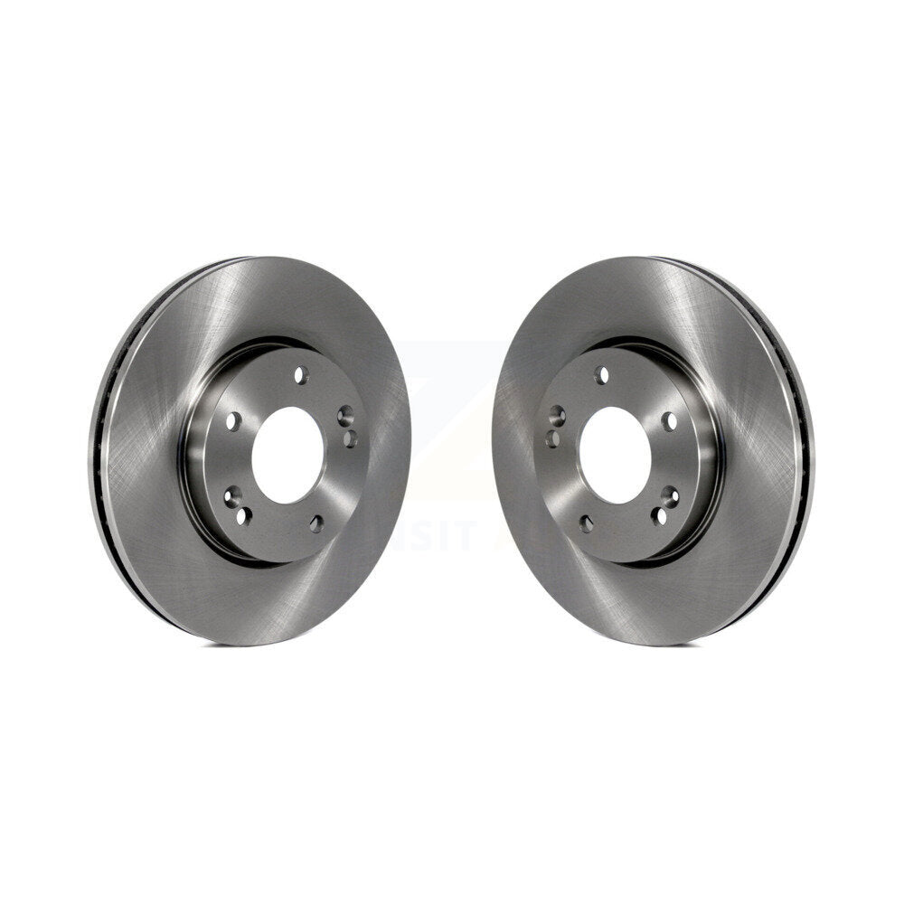 Disc Brake Rotors Front Pair For 2007-2009 Kia Rondo
