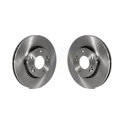 Disc Brake Rotors Front Pair For 2007-2009 Kia Rondo