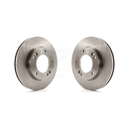 Disc Brake Rotors Front Pair For 2007-2009 Kia Sorento