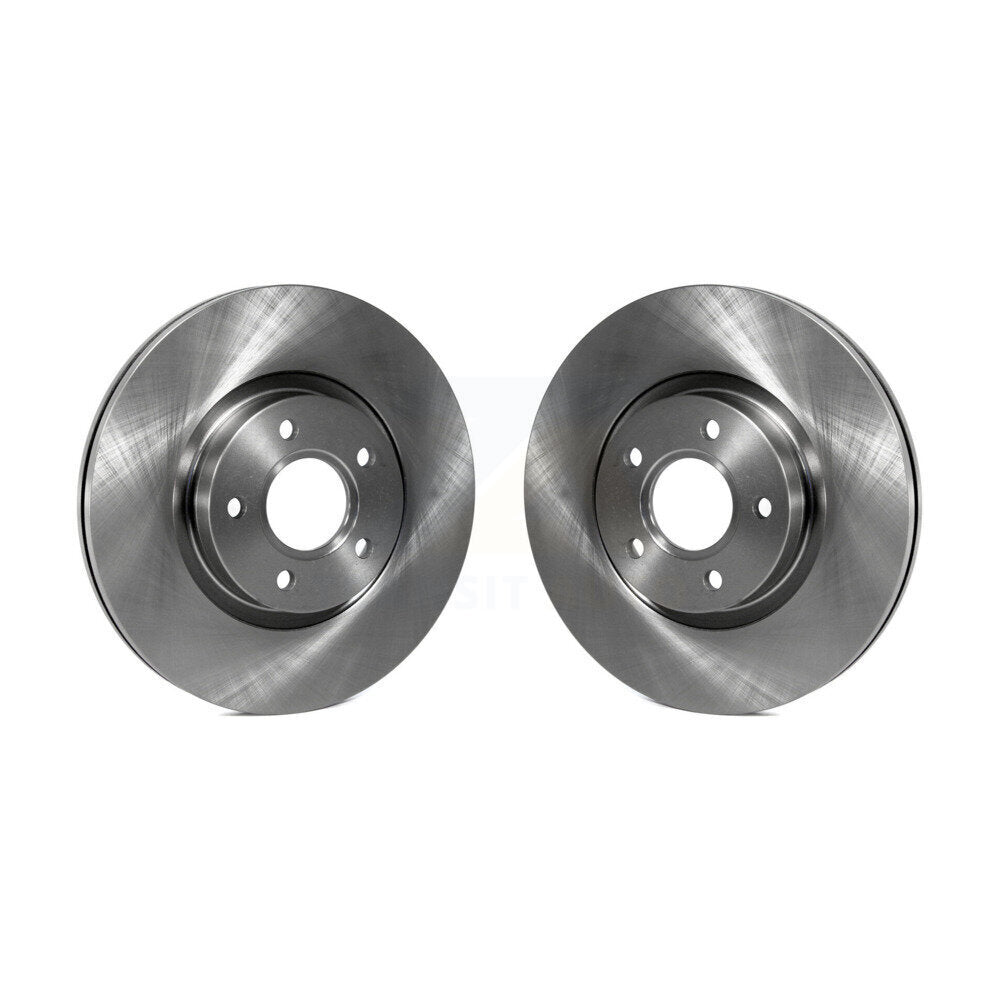 Disc Brake Rotors Front Pair For Ford Escape Volvo C-Max S40 C30 V50 C70