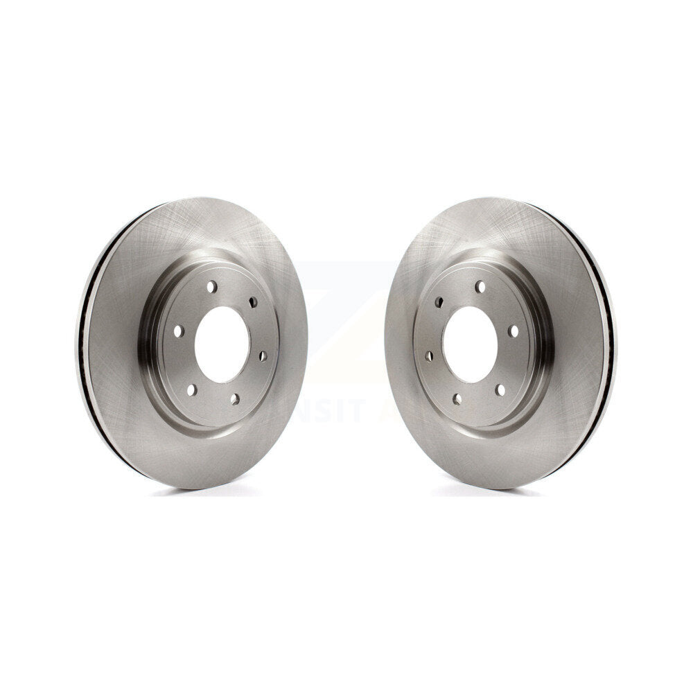 Disc Brake Rotors Front Pair For Nissan TITAN Armada INFINITI QX80 QX56