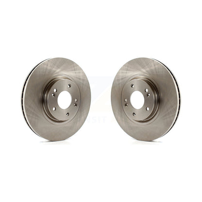 Disc Brake Rotors Front Pair For 2007-2012 Hyundai Veracruz