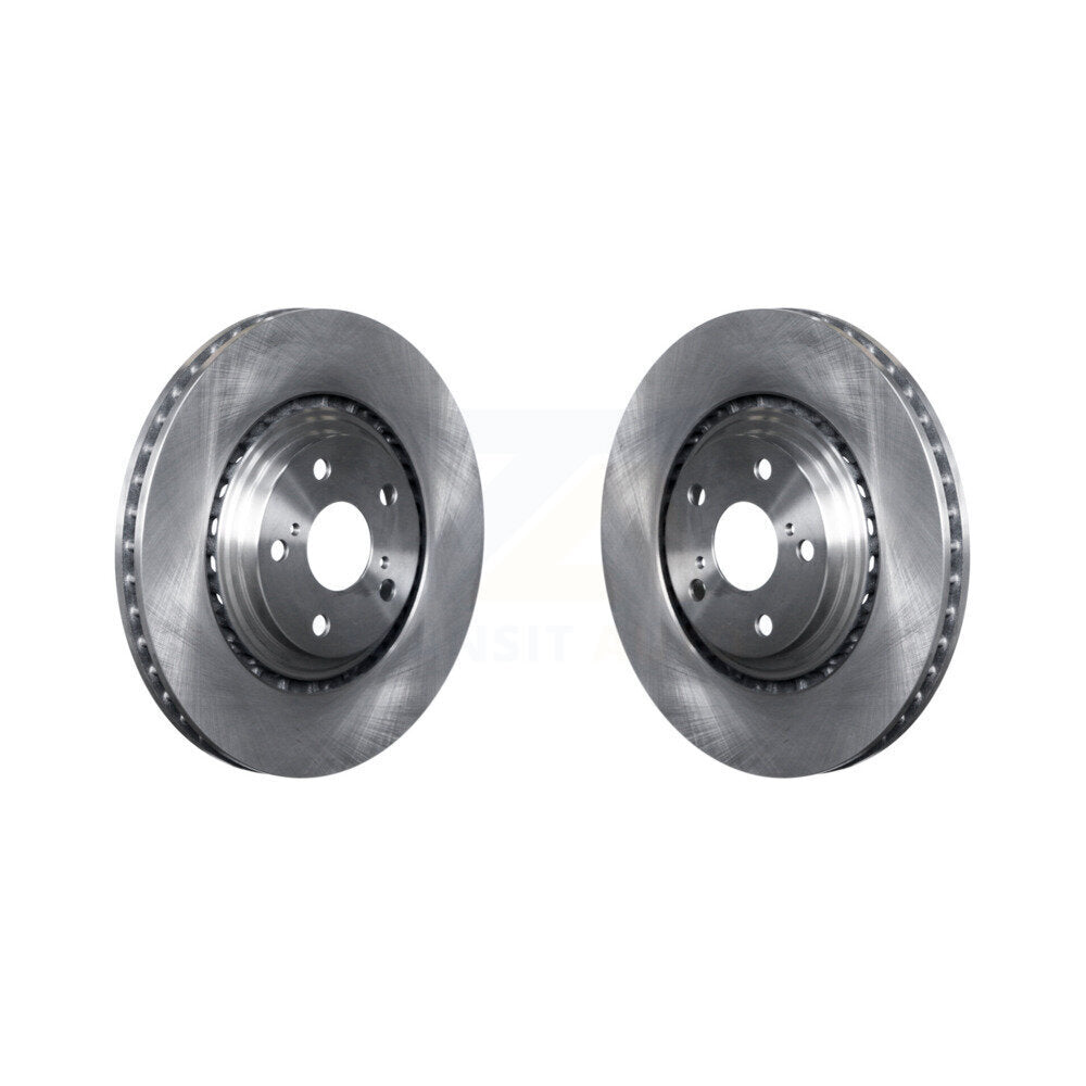 Brake Rotors Front Pair For Toyota Highlander Sienna Lexus RX350 NX300 NX200t