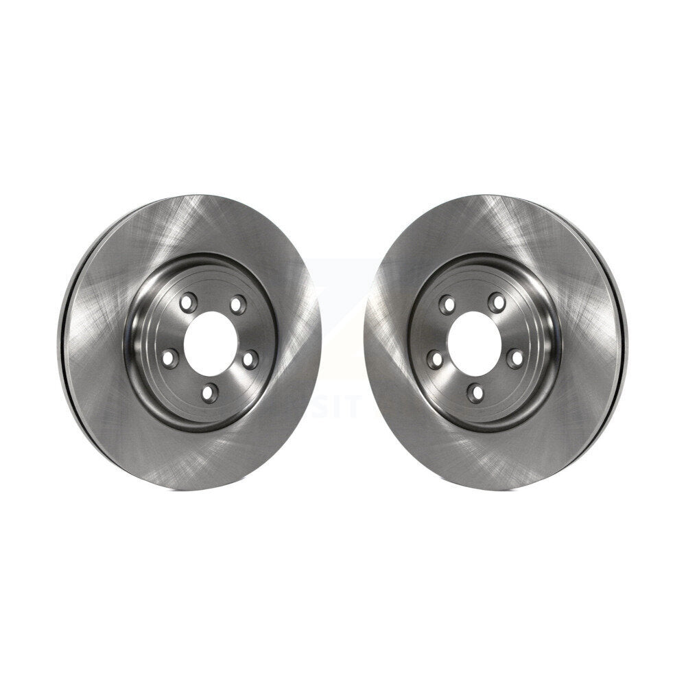Disc Brake Rotors Front Pair For Jaguar XF XK Vanden Plas S-Type XJ8