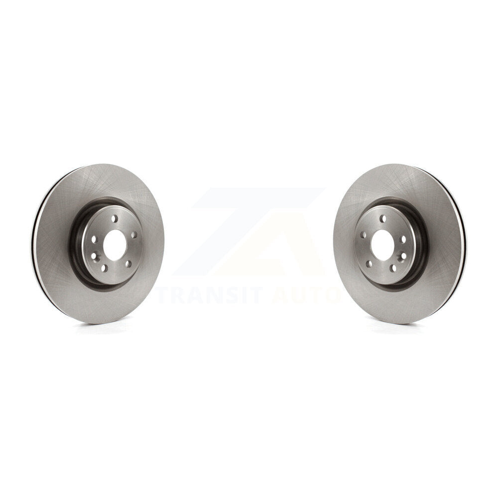 Disc Brake Rotors Front Pair For Volvo XC70 S60 V60 S80 V70