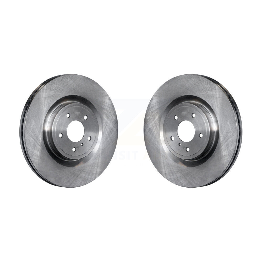 Brake Rotors Front Pair For INFINITI Q50 G37 Nissan 370Z Q60 M37 FX50 Z QX70 Q70