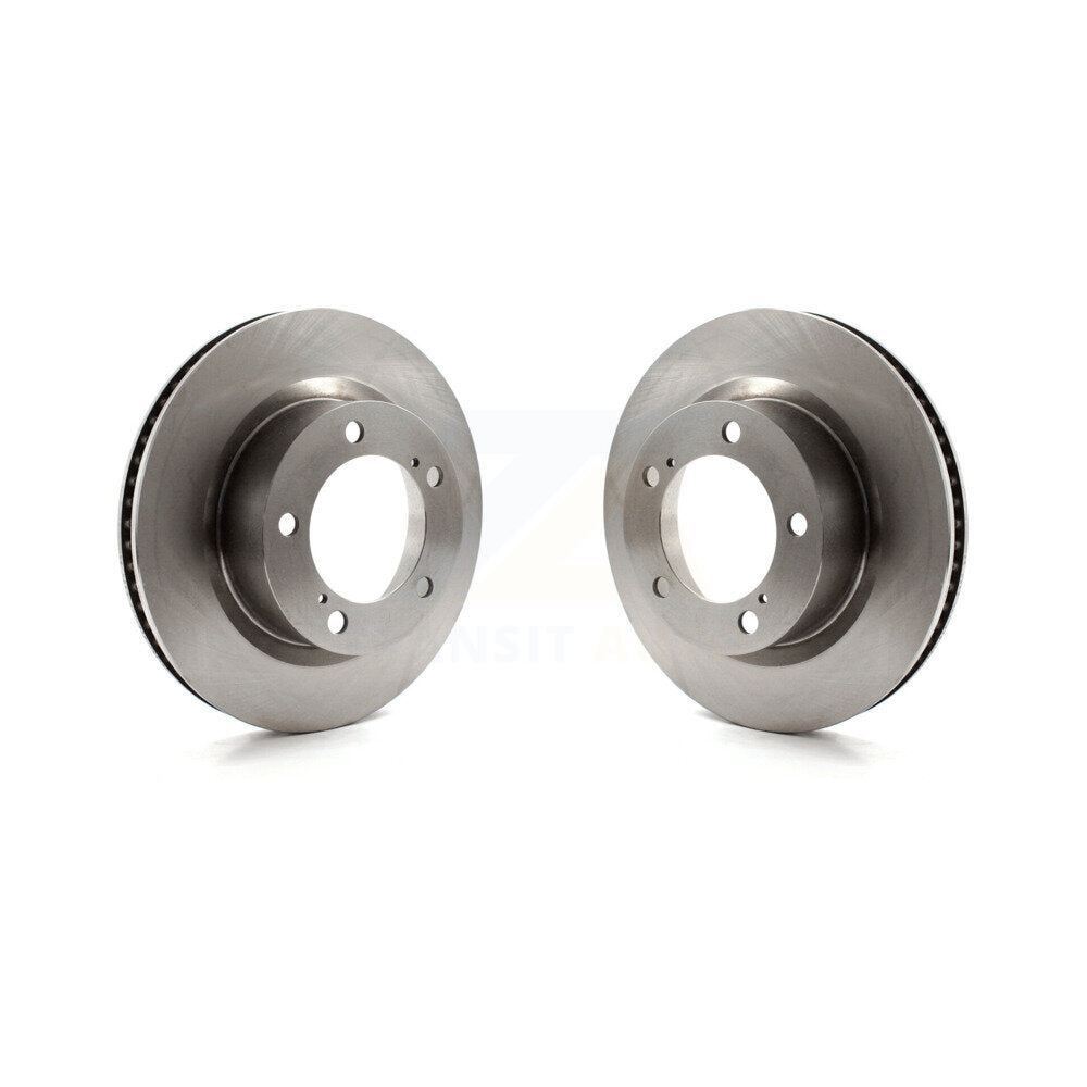 Disc Brake Rotors Front Pair For Lexus LX570 Toyota Land Cruiser