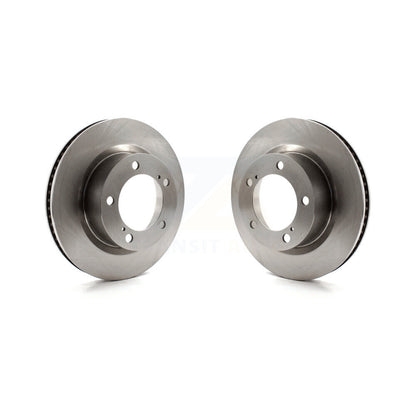 Disc Brake Rotors Front Pair For Lexus LX570 Toyota Land Cruiser