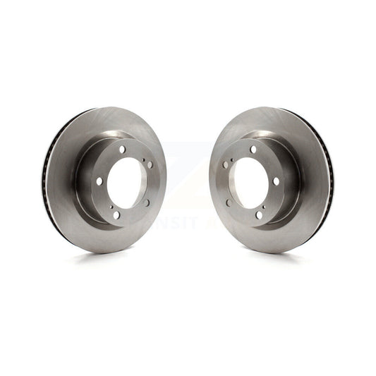Disc Brake Rotors Front Pair For Lexus LX570 Toyota Land Cruiser