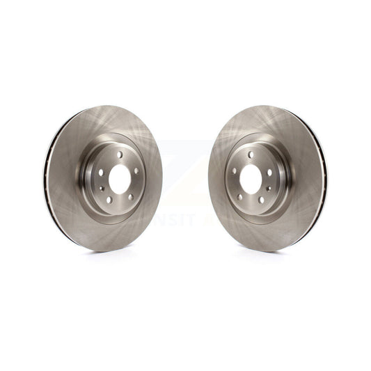 Disc Brake Rotors Front Pair For Audi Q5 Porsche Macan A4 Quattro S4 S5 A6 A7 A5