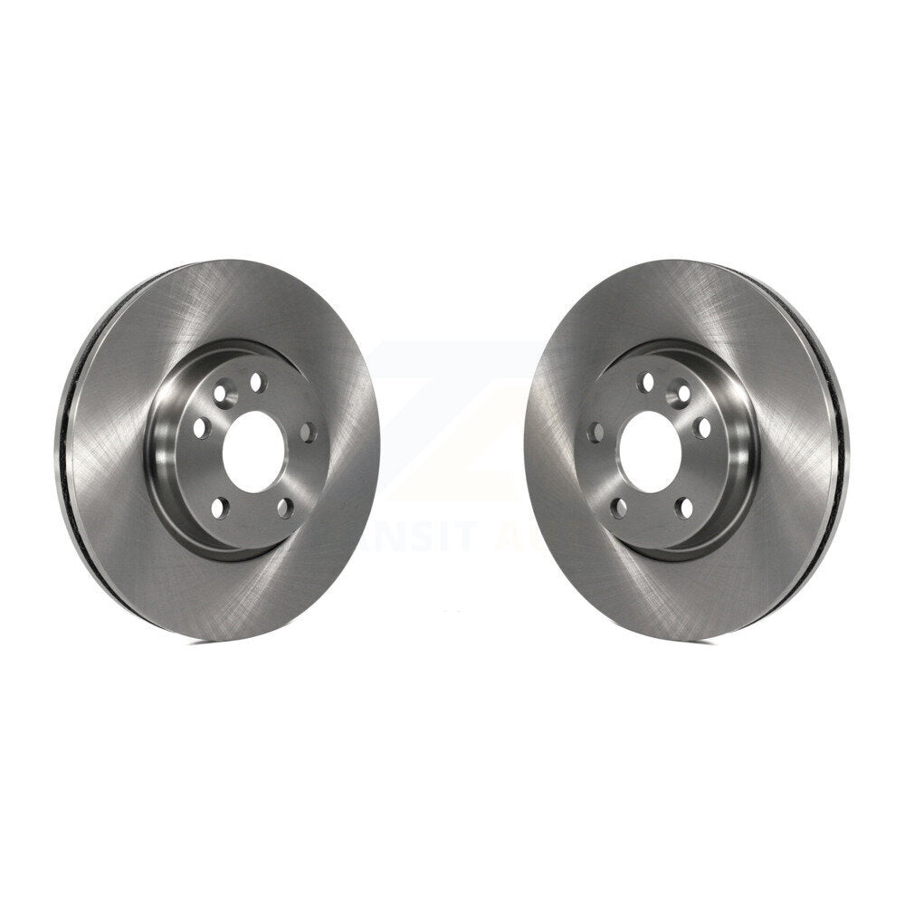 Brake Rotors Front Pair For Volvo Land Rover Range Evoque XC70 S60 V60 S80 V70