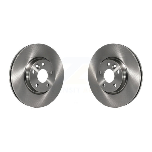 Brake Rotors Front Pair For Volvo Land Rover Range Evoque XC70 S60 V60 S80 V70