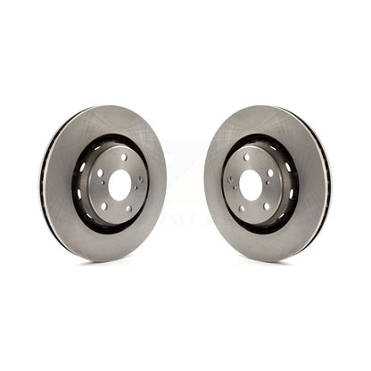 Disc Brake Rotors Front Pair For 2009-2016 Toyota Venza