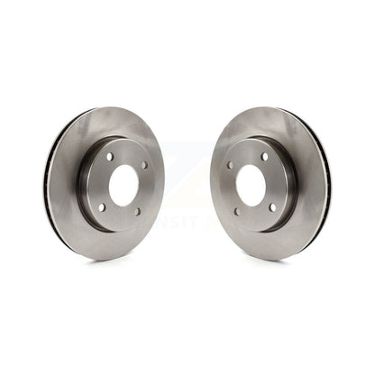Disc Brake Rotors Front Pair For 2009-2011 Nissan Versa 1.6L