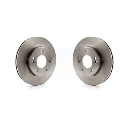 Disc Brake Rotors Front Pair For 2010-2011 Kia Soul 1.6L