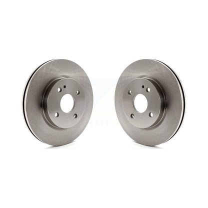 Disc Brake Rotors Front Pair For 2011-2014 Mazda 2