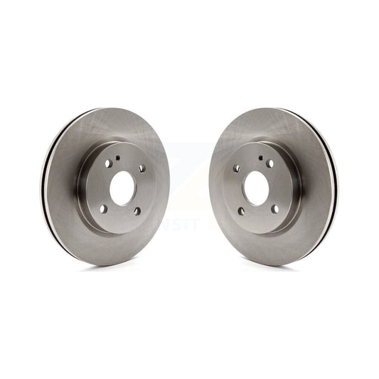 Disc Brake Rotors Front Pair For 2011-2014 Mazda 2