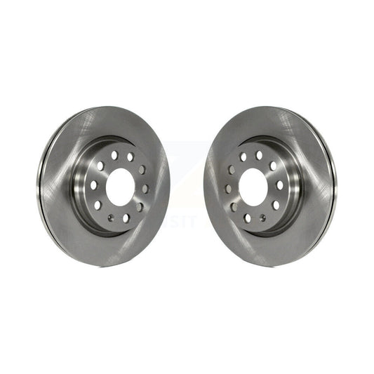 Disc Brake Rotors Front Pair For Volkswagen Jetta GTI Audi A3 Quattro