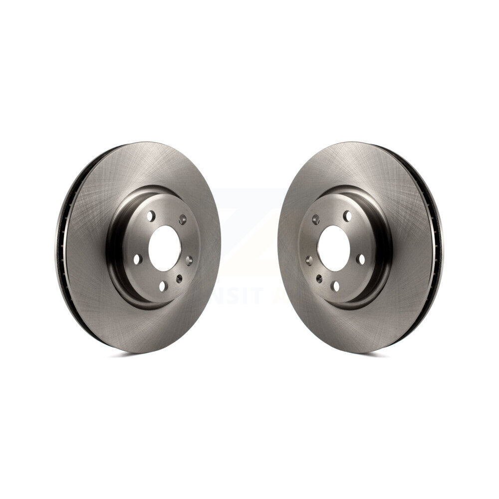 Disc Brake Rotors Front Pair For Audi Q5 A4 Quattro A5 allroad A7 A6 S5